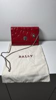 Bally patent leather crossbody bag