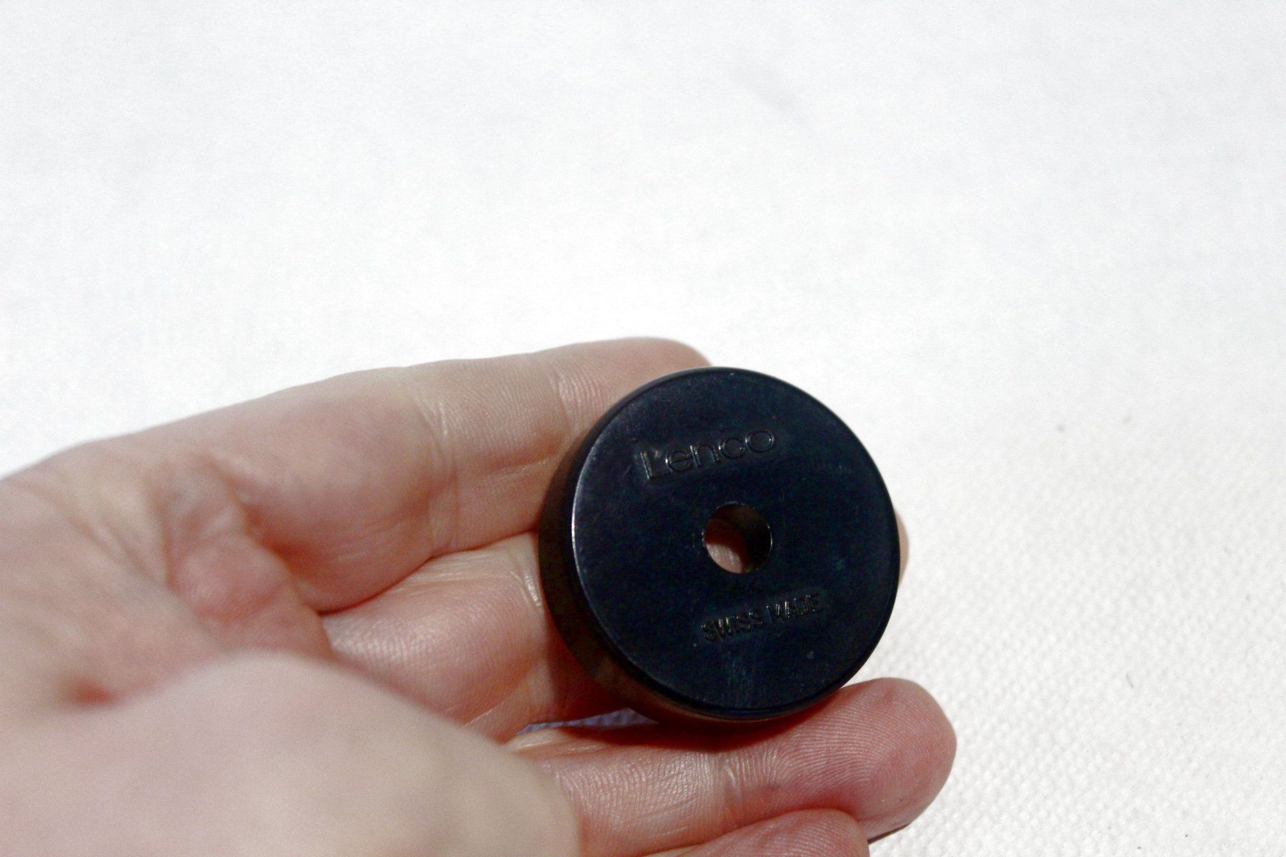Giradischi: Originaler LENCO Single Adapter / Single Puck, um 1962 – Usato da Bern venduto da kultiges 4