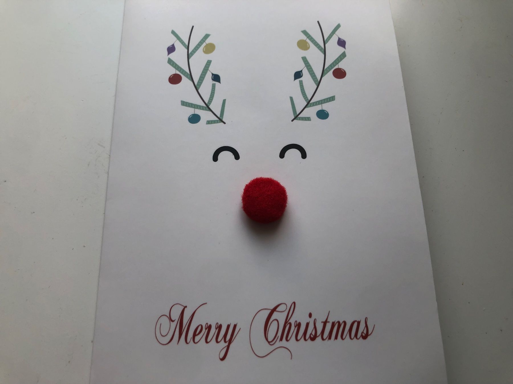 Cartoline: Weihnachtskarte mit Wollnasentier – Nuovo e nell'imballaggio originale da Wettingen venduto da Chnoelleli 1