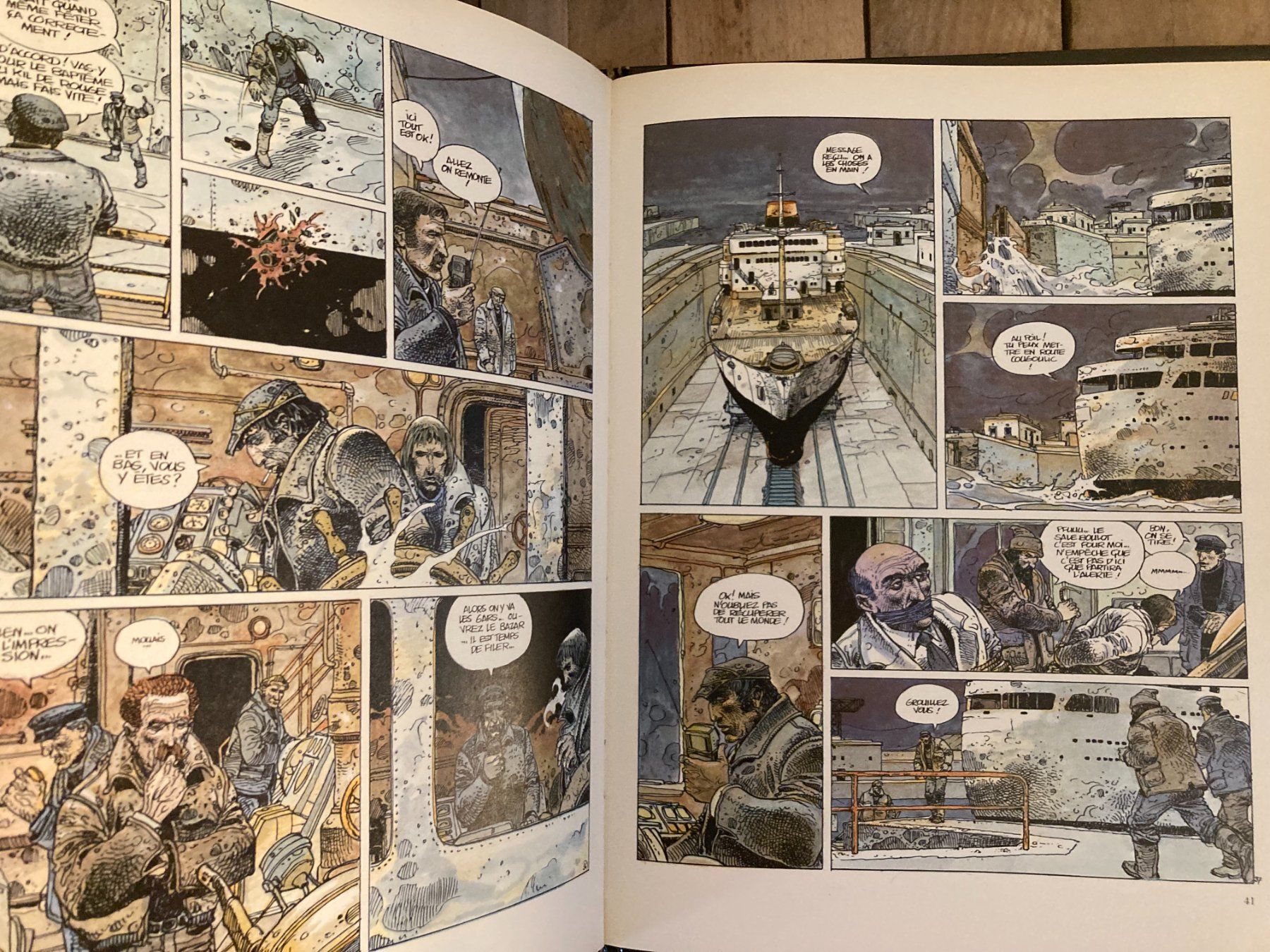 Comics: BILAL-Le vaisseau de pierre-EO 1976 – Gebraucht aus vaumarcus von Nicolasorel 9