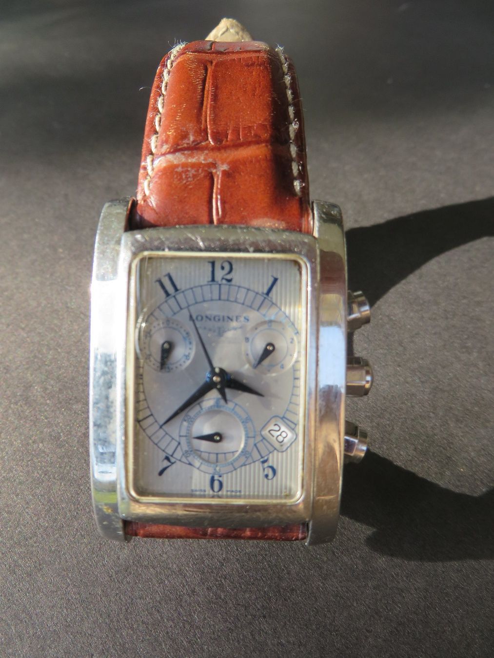 Longines Orologi: Original Longines Dolce Vita mit Stoppfunktion – Usato da Bad Ragaz venduto da FutureZ