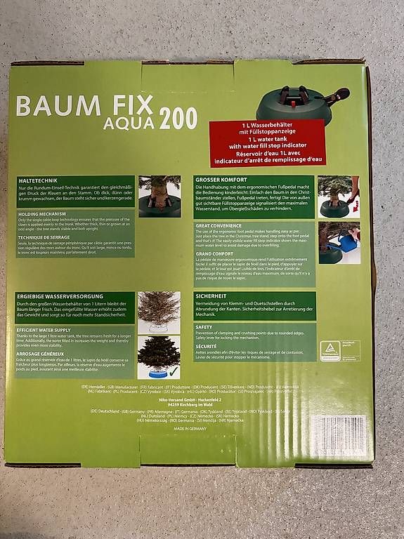 Christbaumständer: Weihnachtsbaumständer (NEU) – Neu und originalverpackt aus Bachenbülach von M-8184BaBue 3