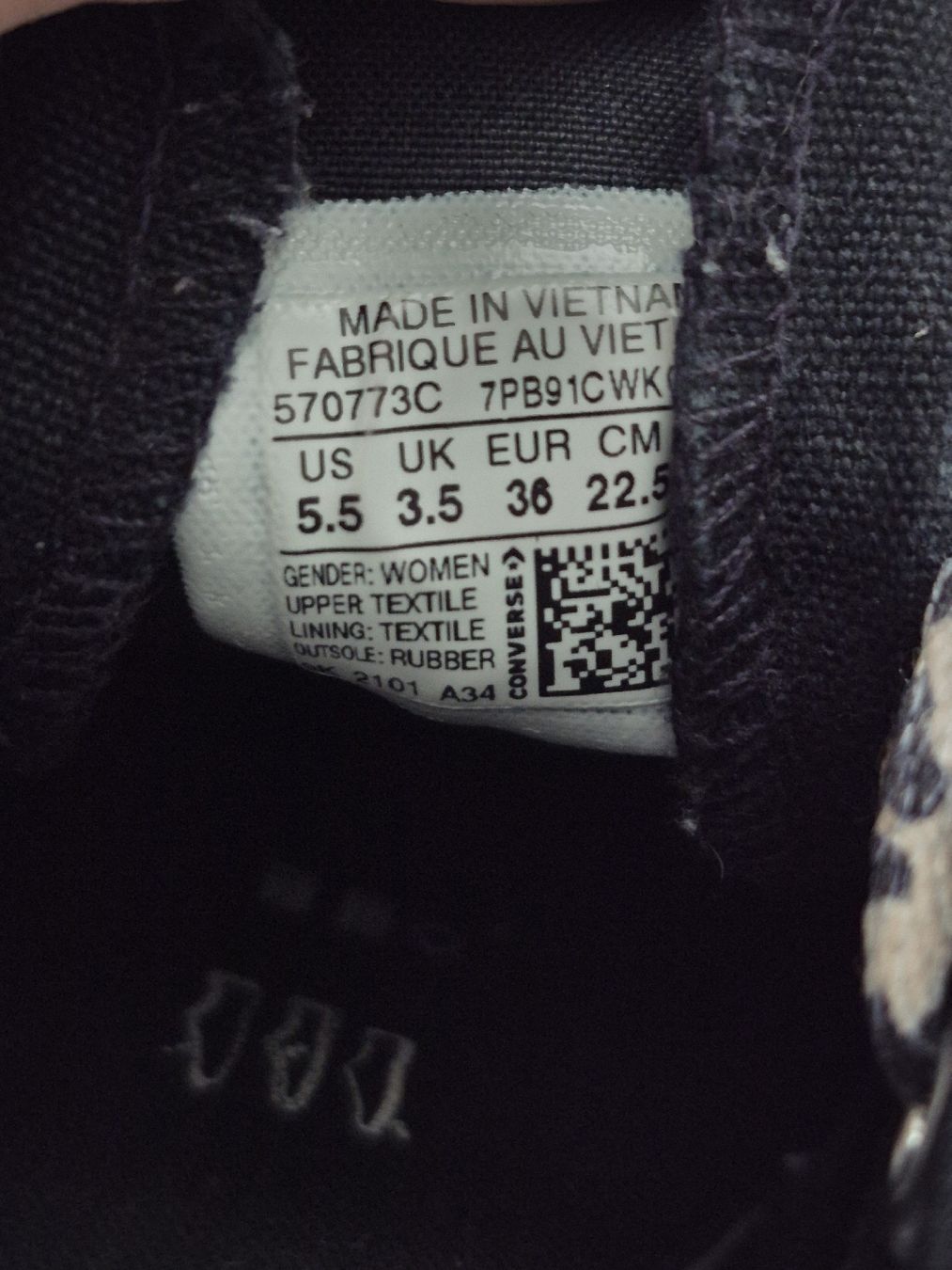 Converse Scarpe da donna: baskets all star 36 - en super état – Usato da St-Pierre-Clages venduto da _RV 2