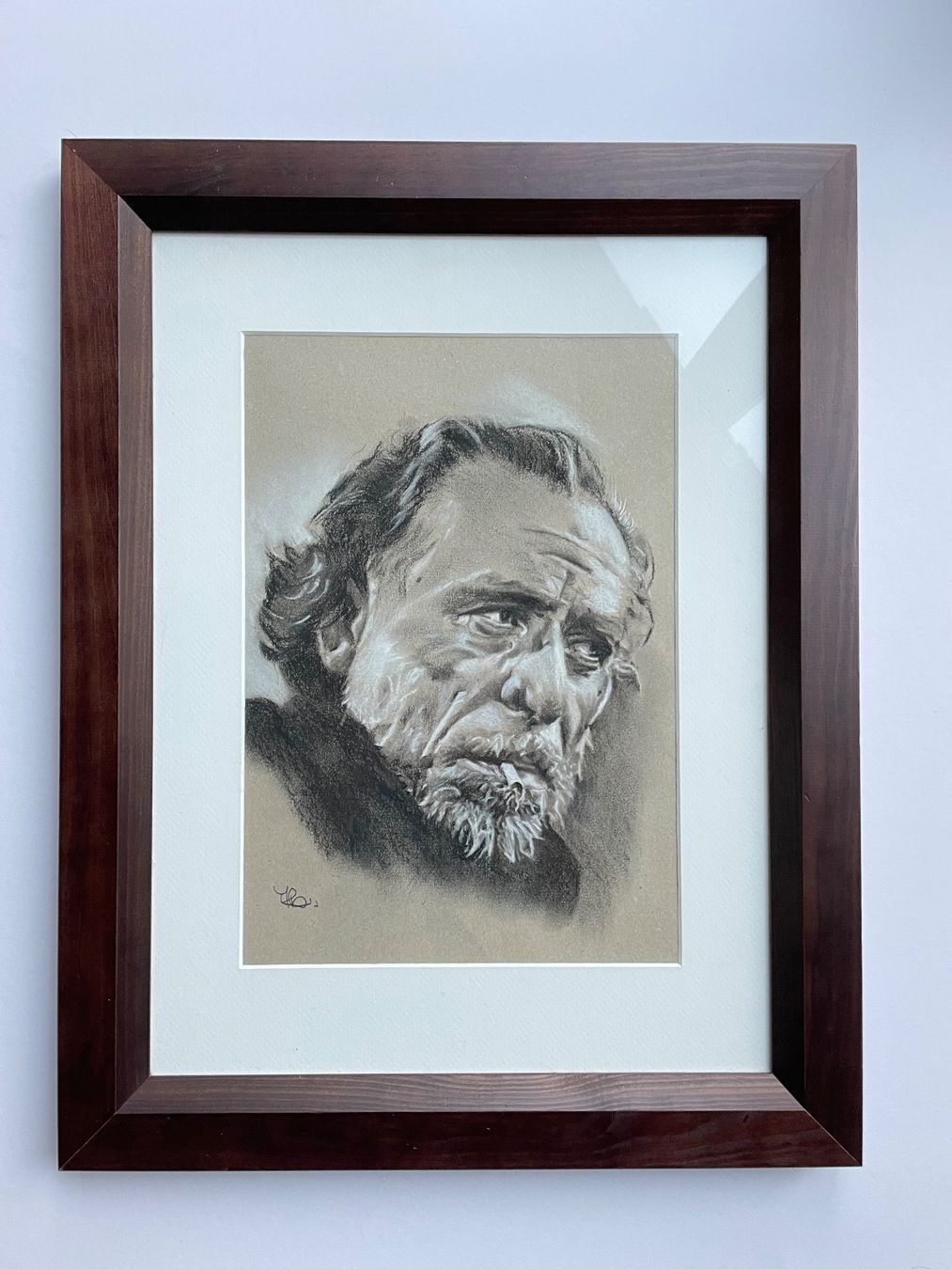 Dipinti: Portrait de Charles Bukowski – Nuovo (secondo la descrizione) da Courrendlin venduto da Hersent 1