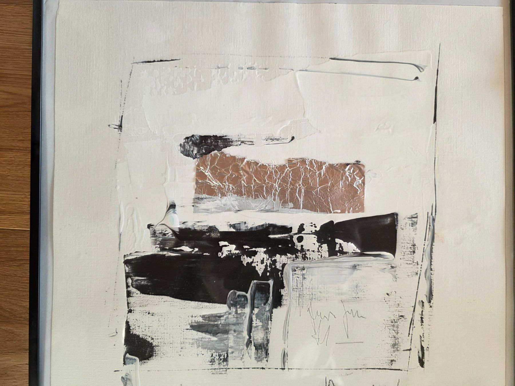 Dipinti: Gemälde Acryl Collage signiert – Usato da Walterswil BE venduto da Lonitti 2