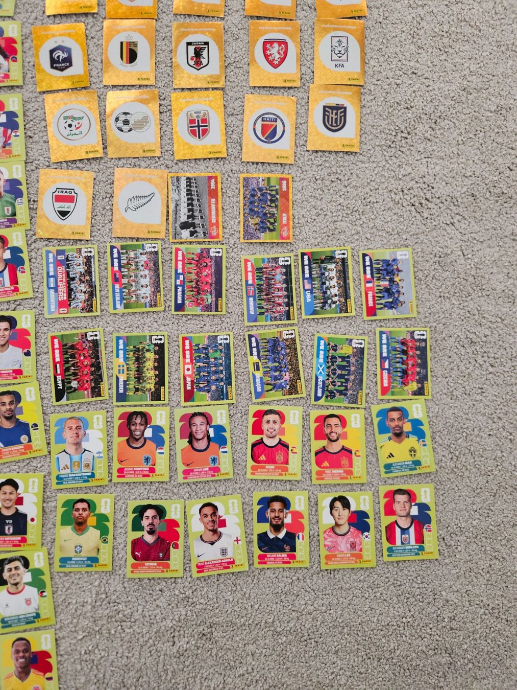 Panini Album: 183 verschiedene Panini-Bilder 2026 – Usato da Hinwil venduto da 97 4