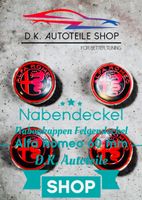 Alfa Romeo Nabendeckel Nabenkappen Felgendeckel 60 mm Neu