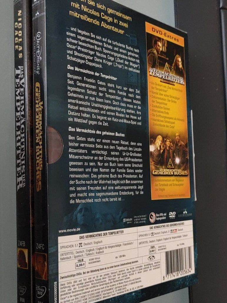 Tutti i DVDs: Disney Schatzjäger Doppelpack 2 DVDs – Usato da Dottikon venduto da Oldyfreak 1