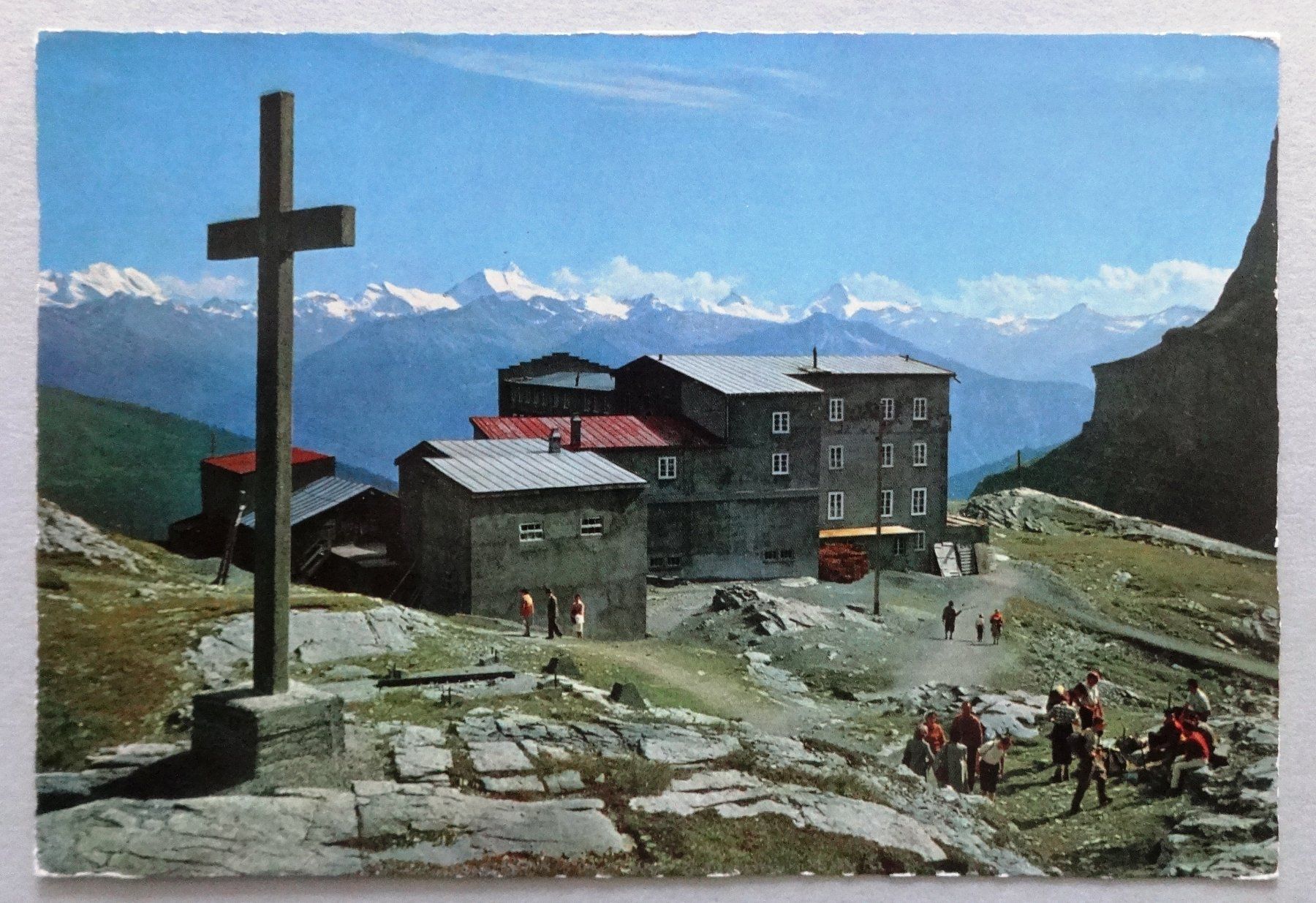 Ansichtskarten: Hotel Wildstrubel, Gemmipasshöhe, 2316 m – Gebraucht aus Fétigny von Billy2miny
