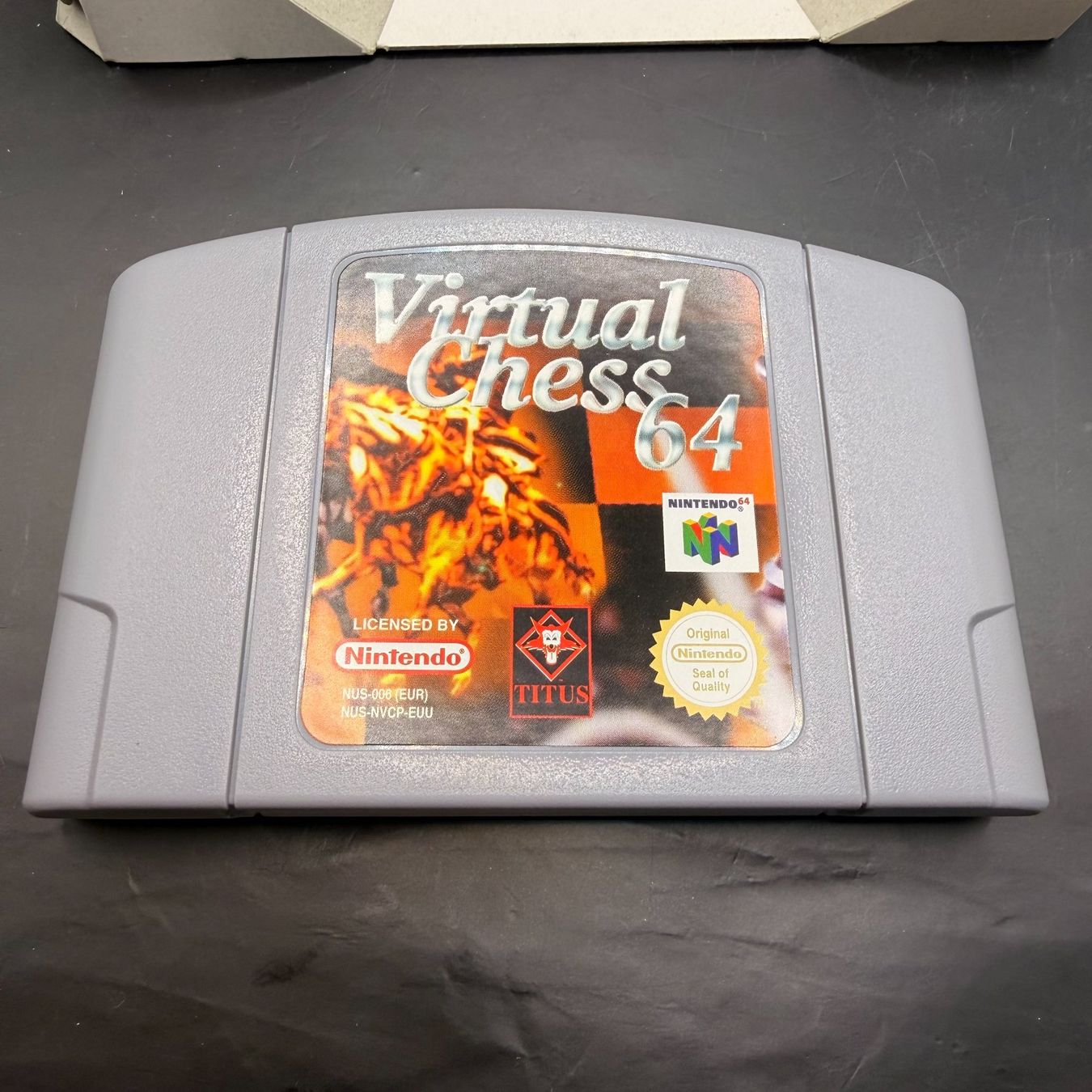 Nintendo Giochi: Nintendo 64 Spiel Virtual Chess 64 OVP – Usato da Düdingen venduto da Nerdworld 9
