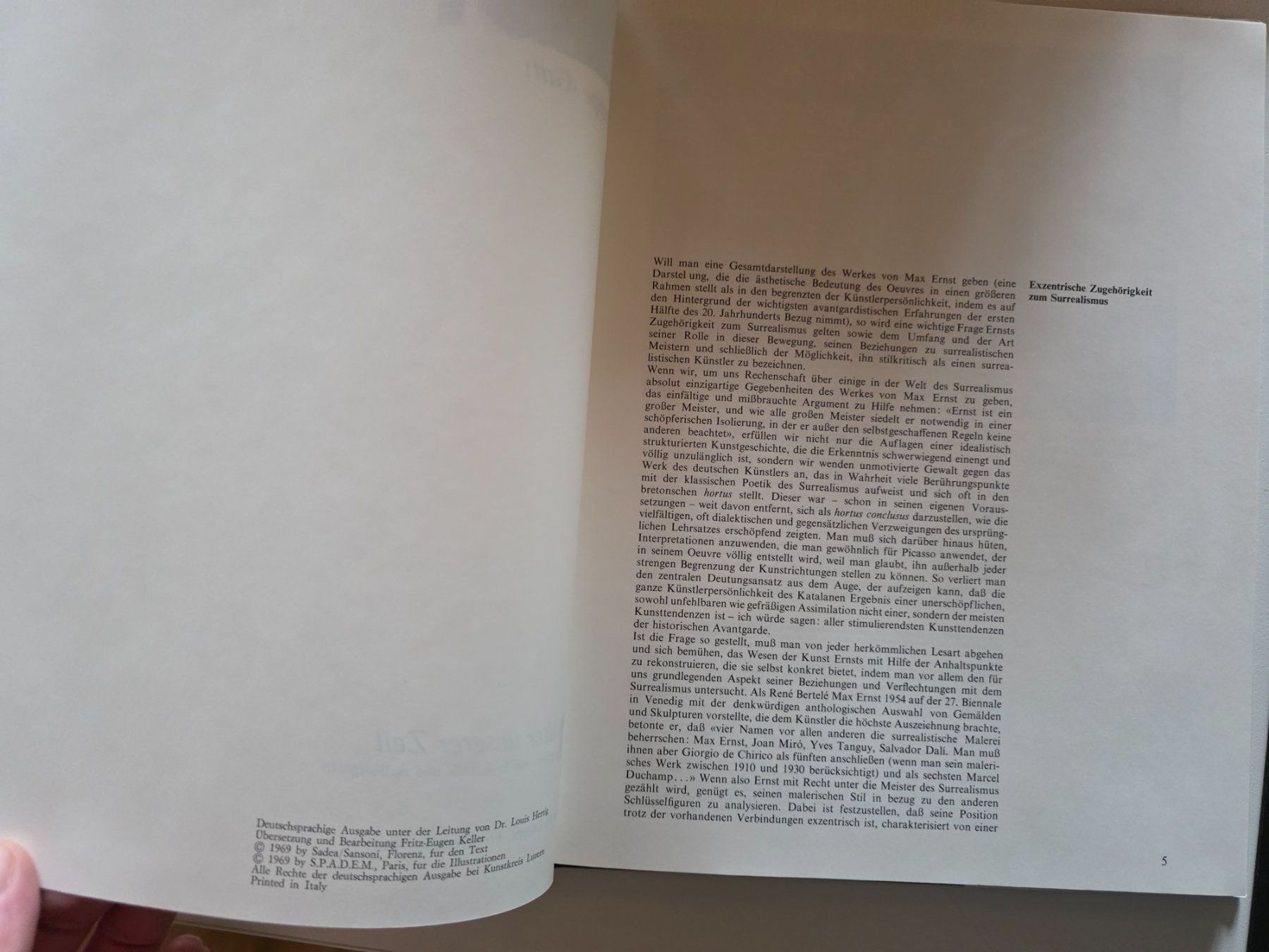 Libri: Max Ernst - Gestalter unserer Zeit - 1969 – Usato da Walterswil BE venduto da Lonitti 7