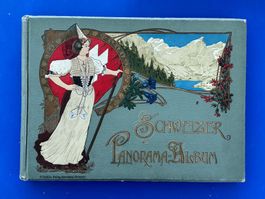 Schweizer Panorama-Album. ca 1902. Viele Photographien