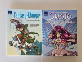 Manga Zeichenbücher: Fantasy und Shojo