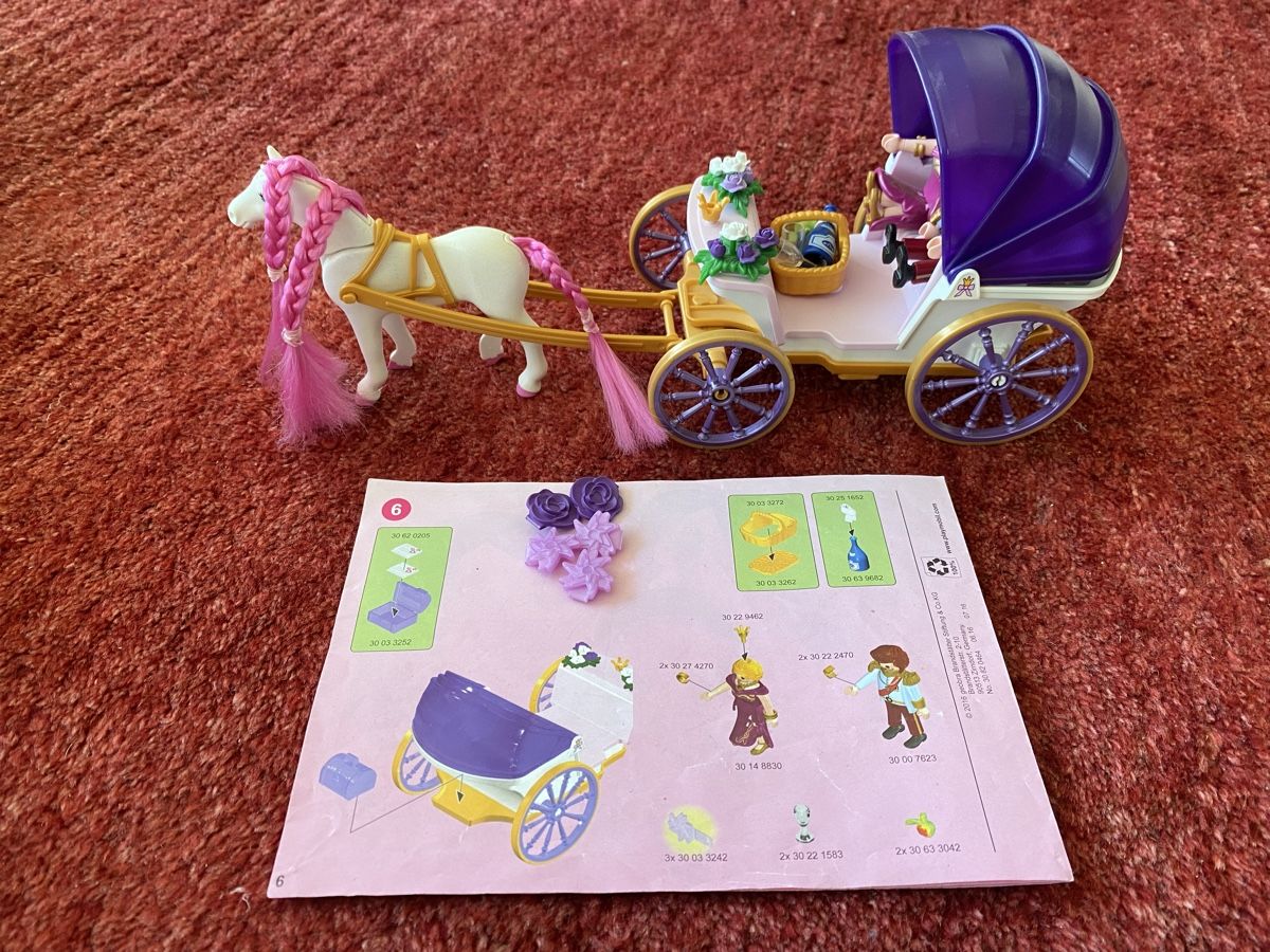 Playmobil Giocattoli: Playmobil Princess Kutsche 6856 – Usato da Flawil venduto da Vera44