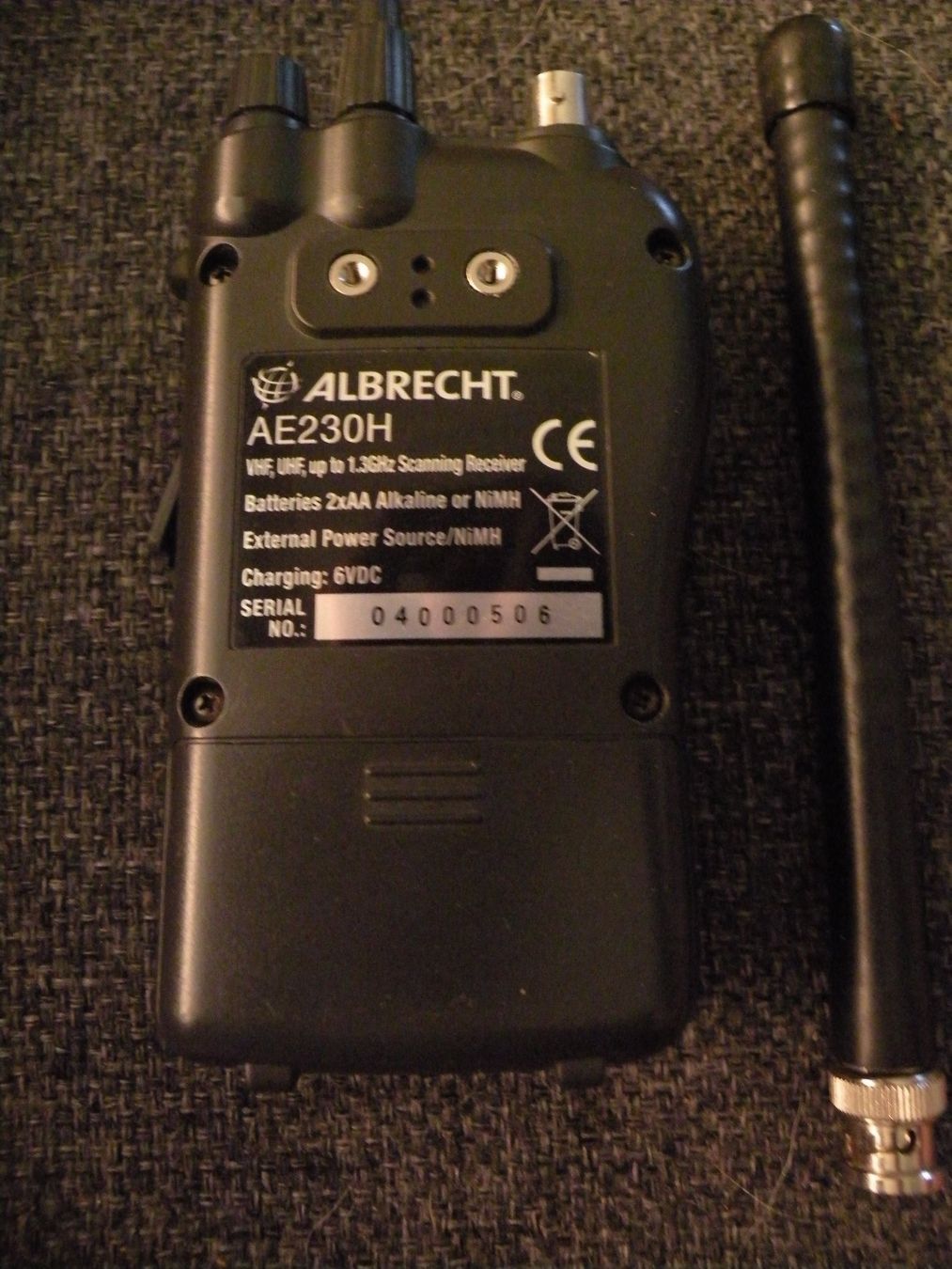 Radiocomunicazione: Scanner Albrecht AE 230 H – Usato da Steffisburg venduto da loki36 1