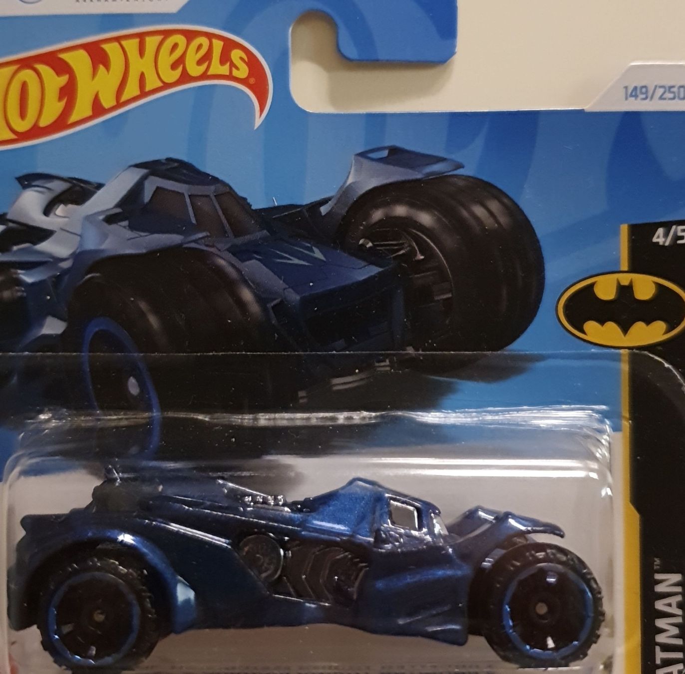 Hot Wheels Modellini d'auto: Hot Wheels Batman Batmobile 149/250 – Nuovo e nell'imballaggio originale da Dietikon venduto da RevoPlay