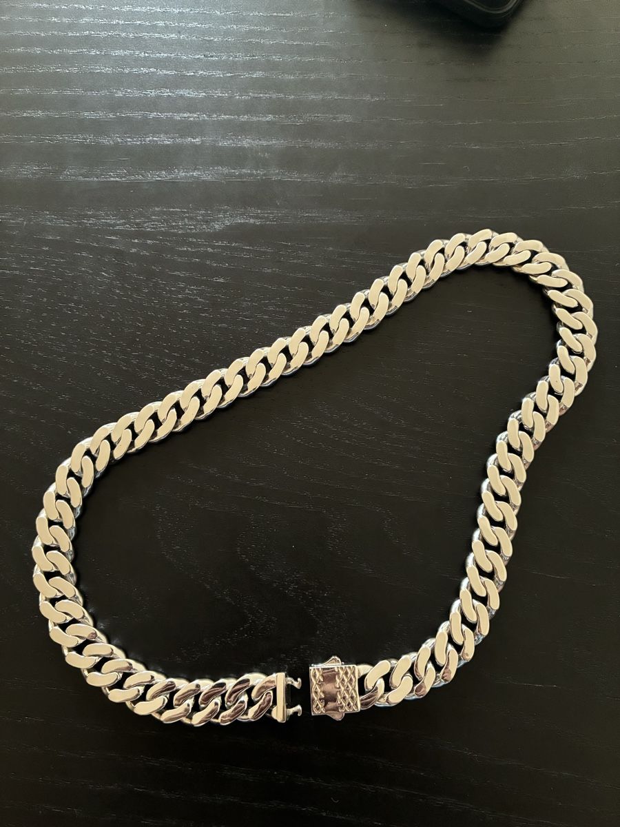 Catenine: Collier Chaîne Cubaine – Usato da Praz (Vully) venduto da Footzone.ch 3