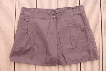 Jupe-Short marron ICIetMAINTENANT new