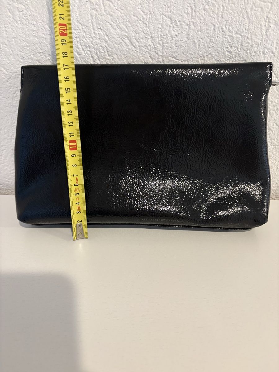 Asos Borse da donna: Clutch Tasche Lackleder Schwarz   – Nuovo (secondo la descrizione) da Bülach venduto da kittygismo 3