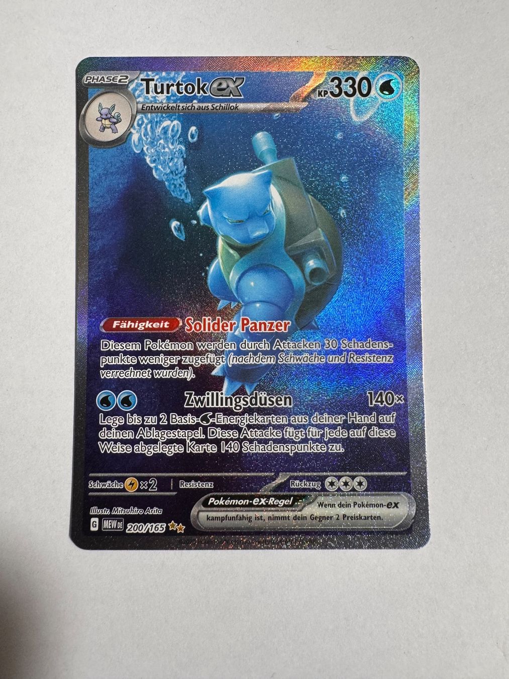Pokémon Carte collezionabili: Pokémon - Blastoise Ex 200 - DE – Nuovo (secondo la descrizione) da Staad SG venduto da miaCards
