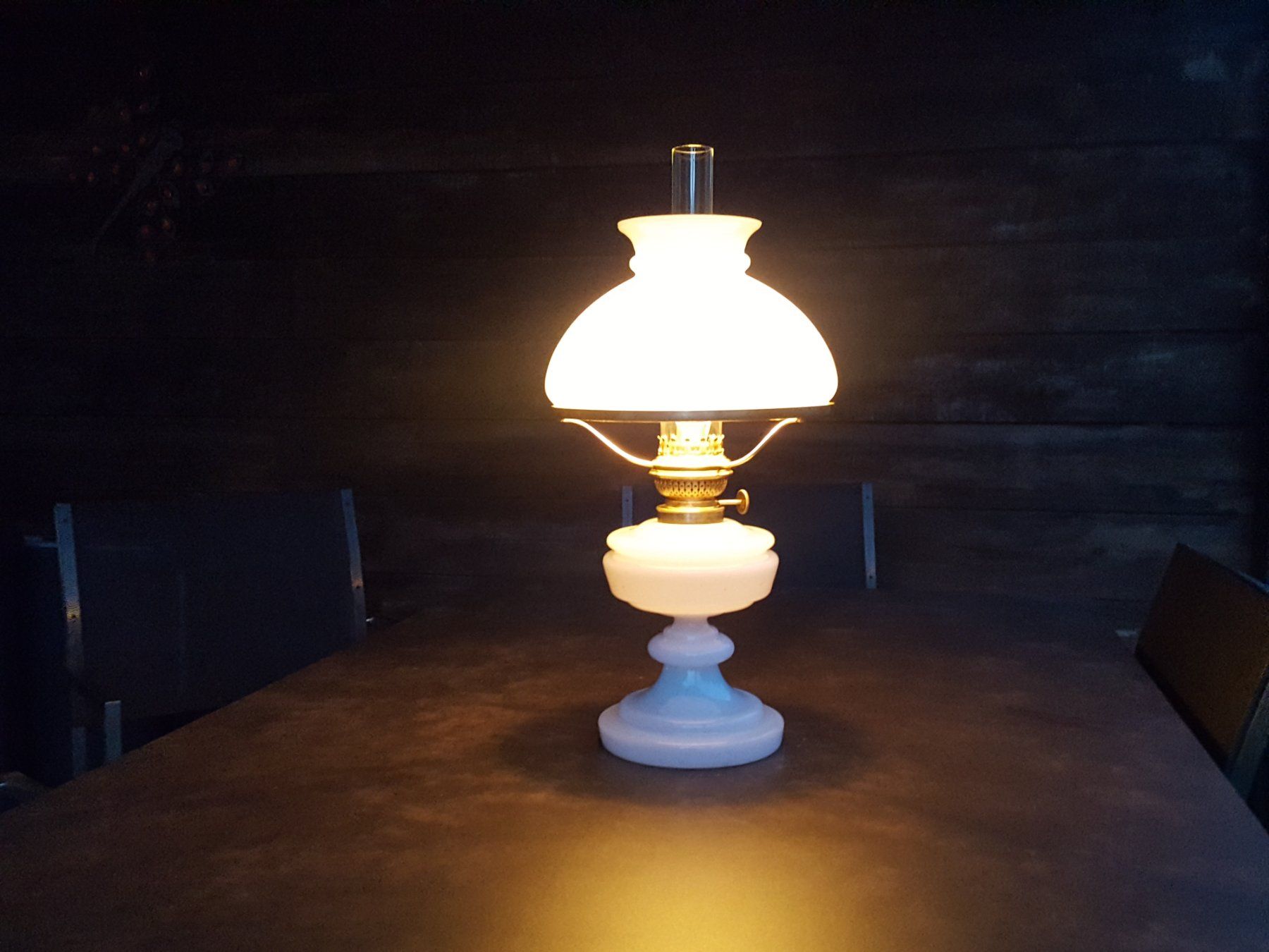 Lampen: Petrollampe, Art déco – Gebraucht aus Altendorf von Storck_1504 1