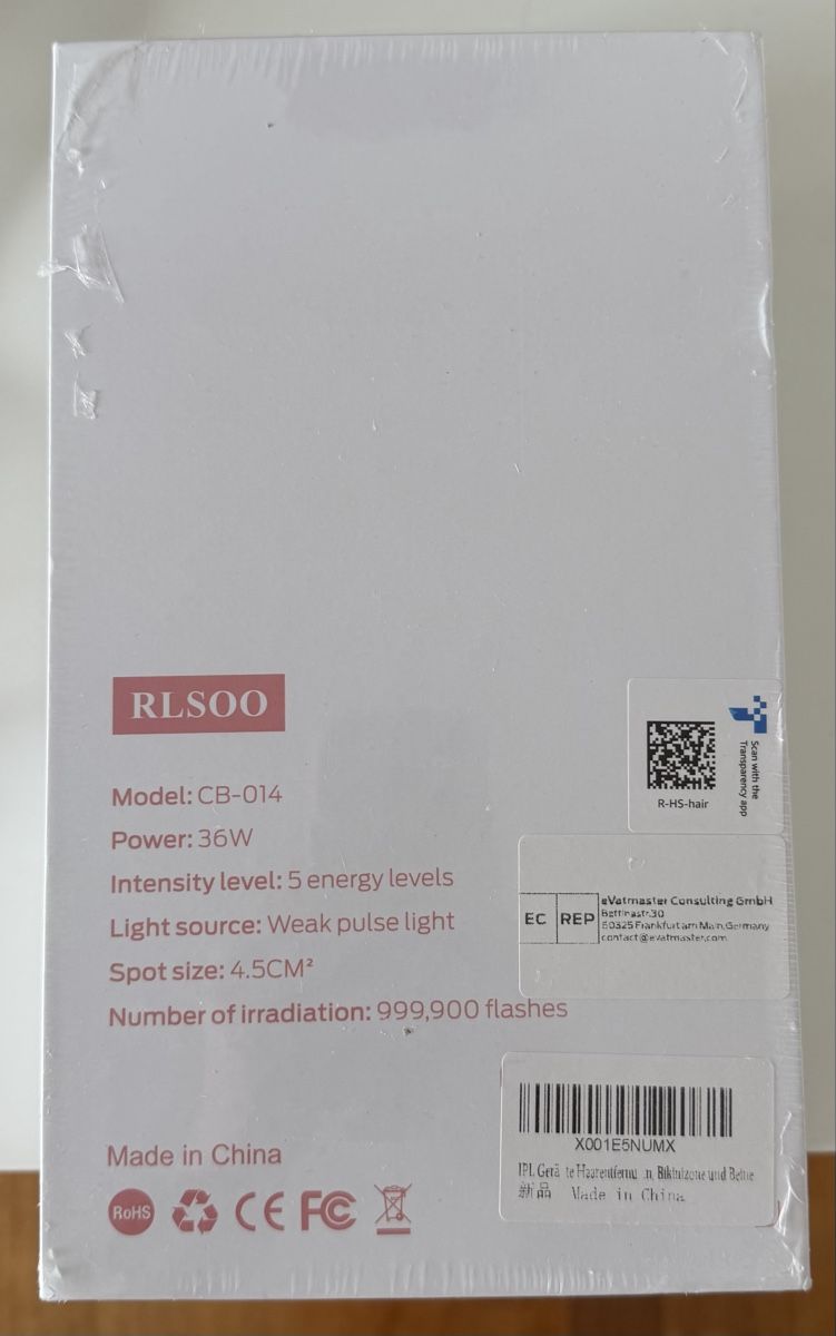 Epilatori: IPL PHOTON HAIR REMOVAL - Modell: CB-014 – Nuovo e nell'imballaggio originale da Rehetobel venduto da ale_gtg5 1