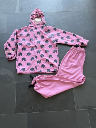 Regen Set 134/140 Celavi top Zustand w Liewood  