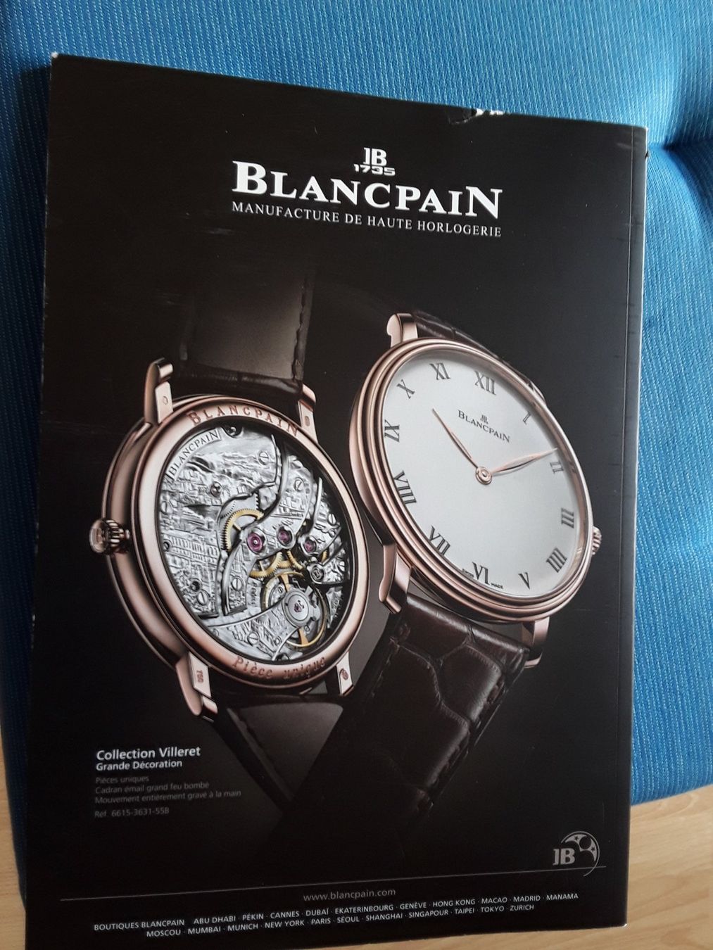 Riviste & Magazine: Blancpain lettres du Brassus Numero 10 – Usato da Biel/Bienne venduto da taki25 7
