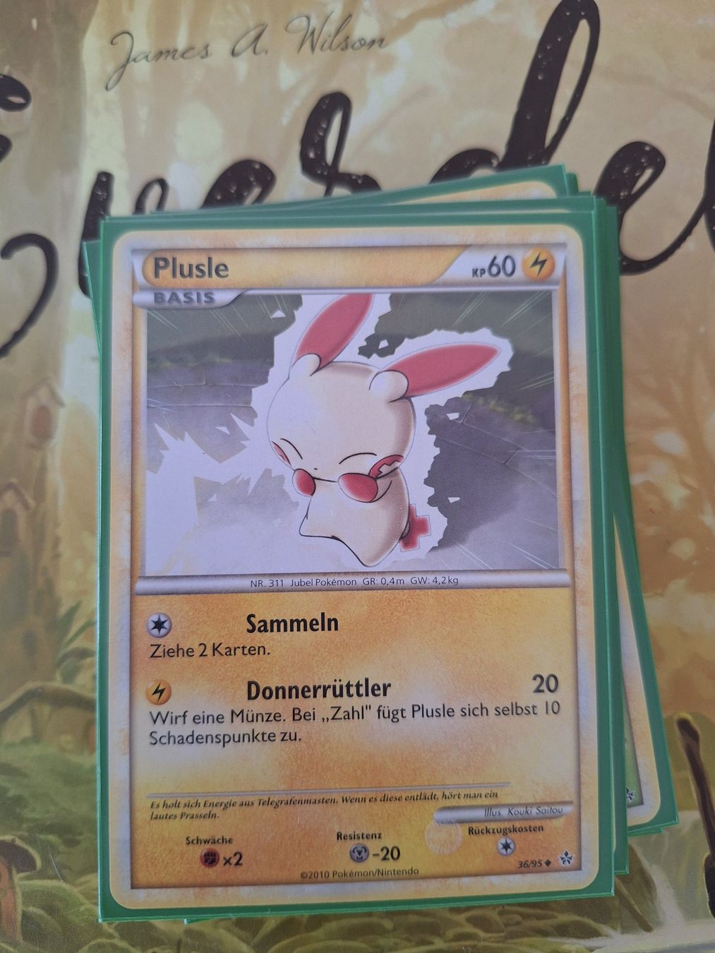 Pokémon Carte collezionabili: Plusle - Heartgold Soulsilver – Usato da Altstätten SG venduto da GGsGameshop