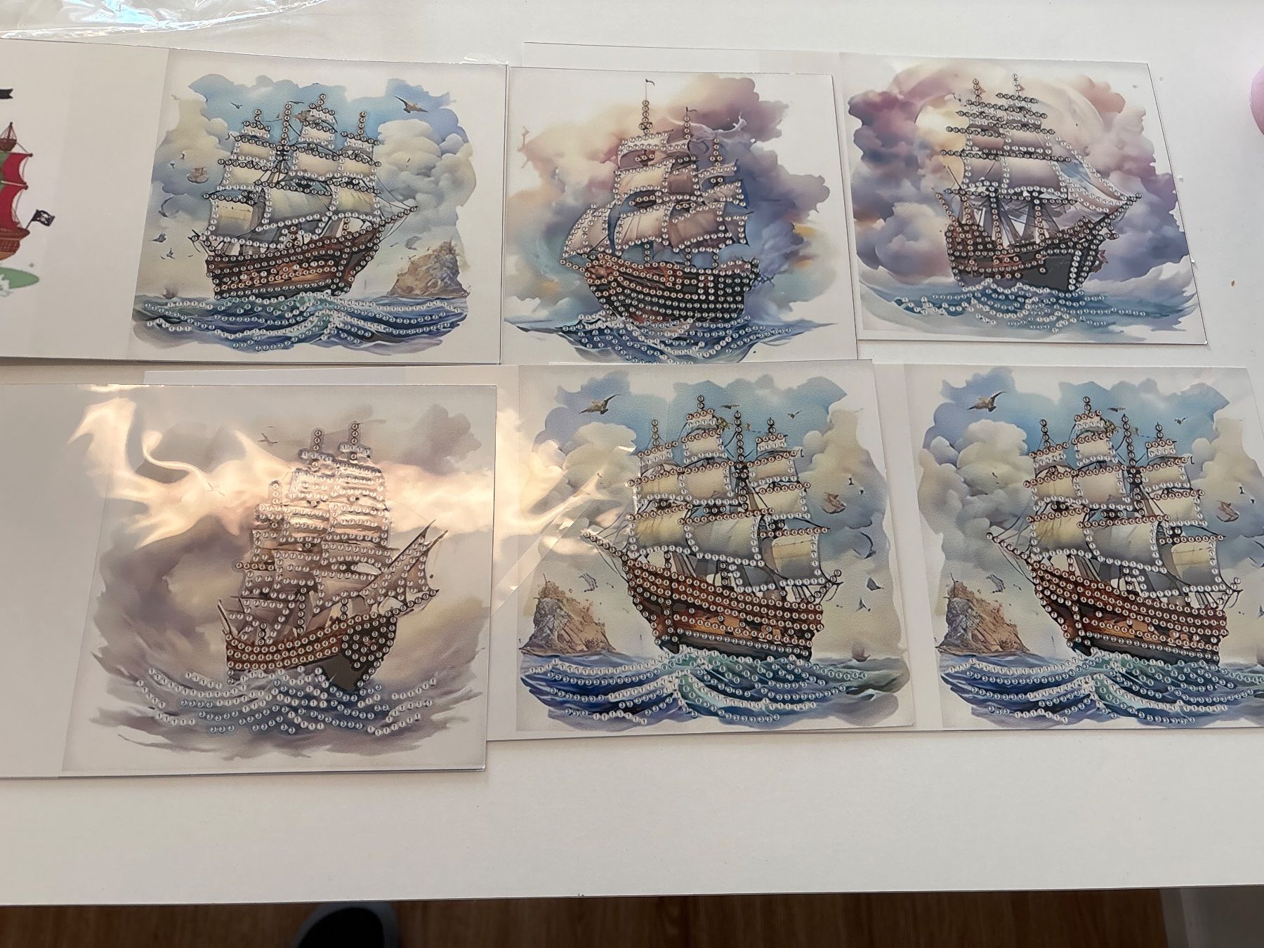 Kit bricolage: Diamond Paiting Karten Piratenschiff – Nuovo (secondo la descrizione) da Amriswil venduto da SCHLOSSGEISTLI