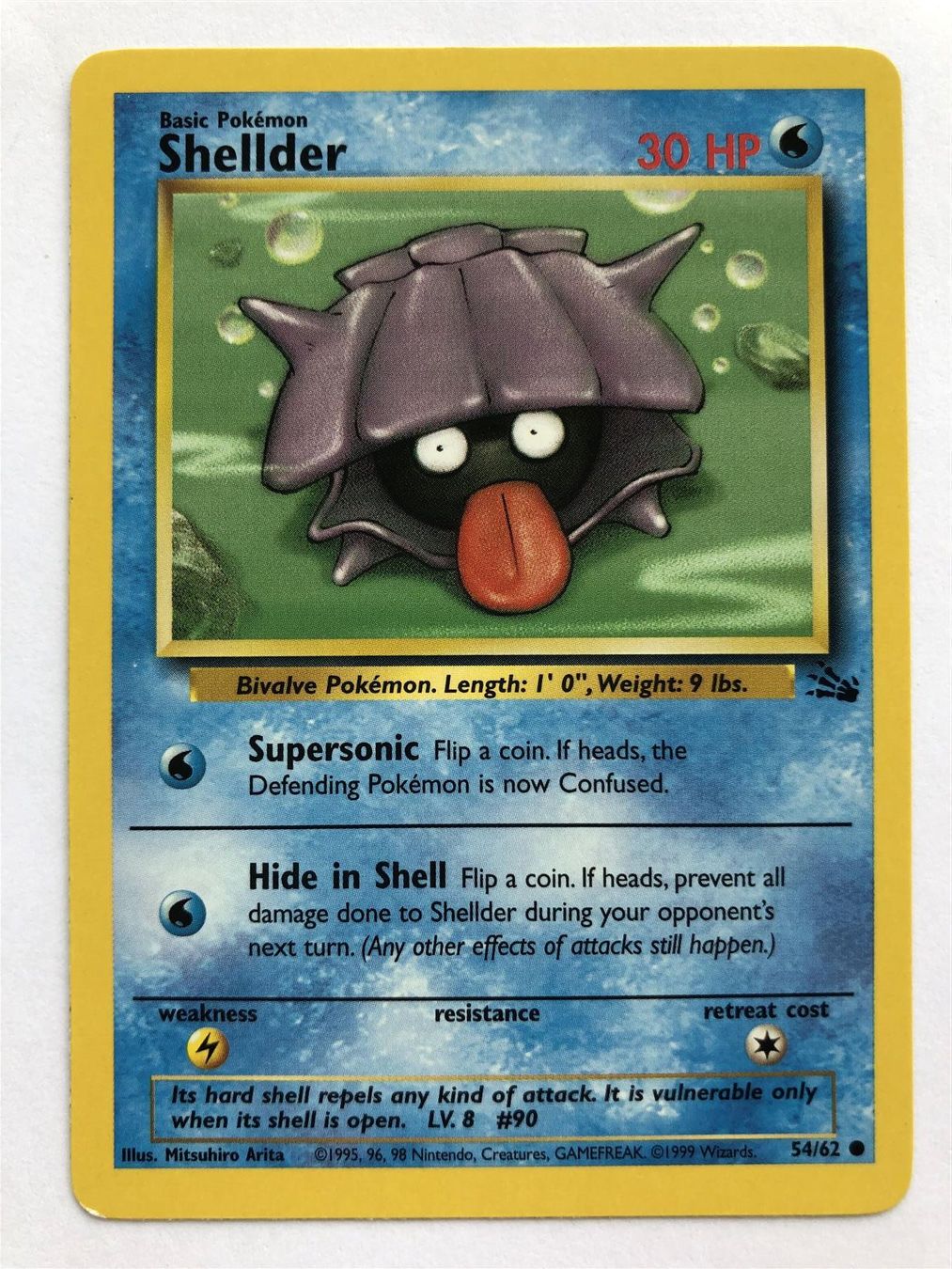 Pokémon Sammelbilder & Trading cards: Shellder - Fossil - Pokemon – Gebraucht aus Nussbaumen AG von Bika-Shop