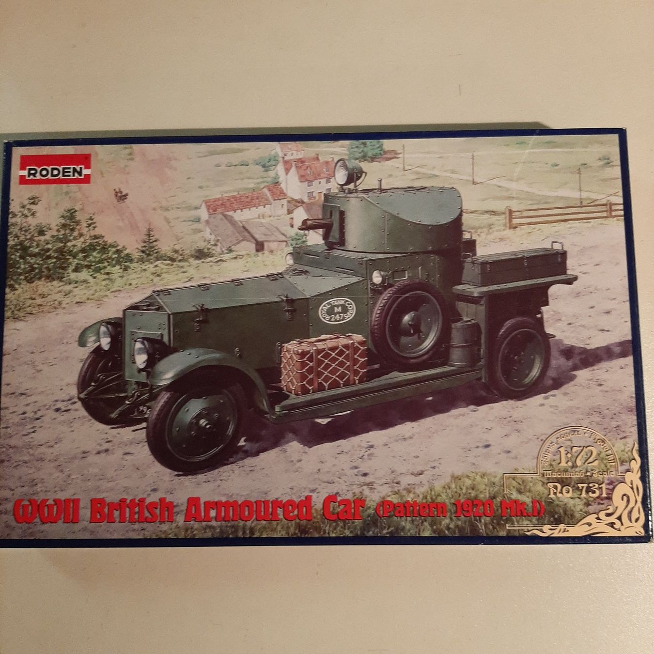 Kits de montage: 393 ... Pattern Mk I Armoured Car ... Roden Ro 731 – Neuf (Voir description) à Bonstetten par Benibanny59