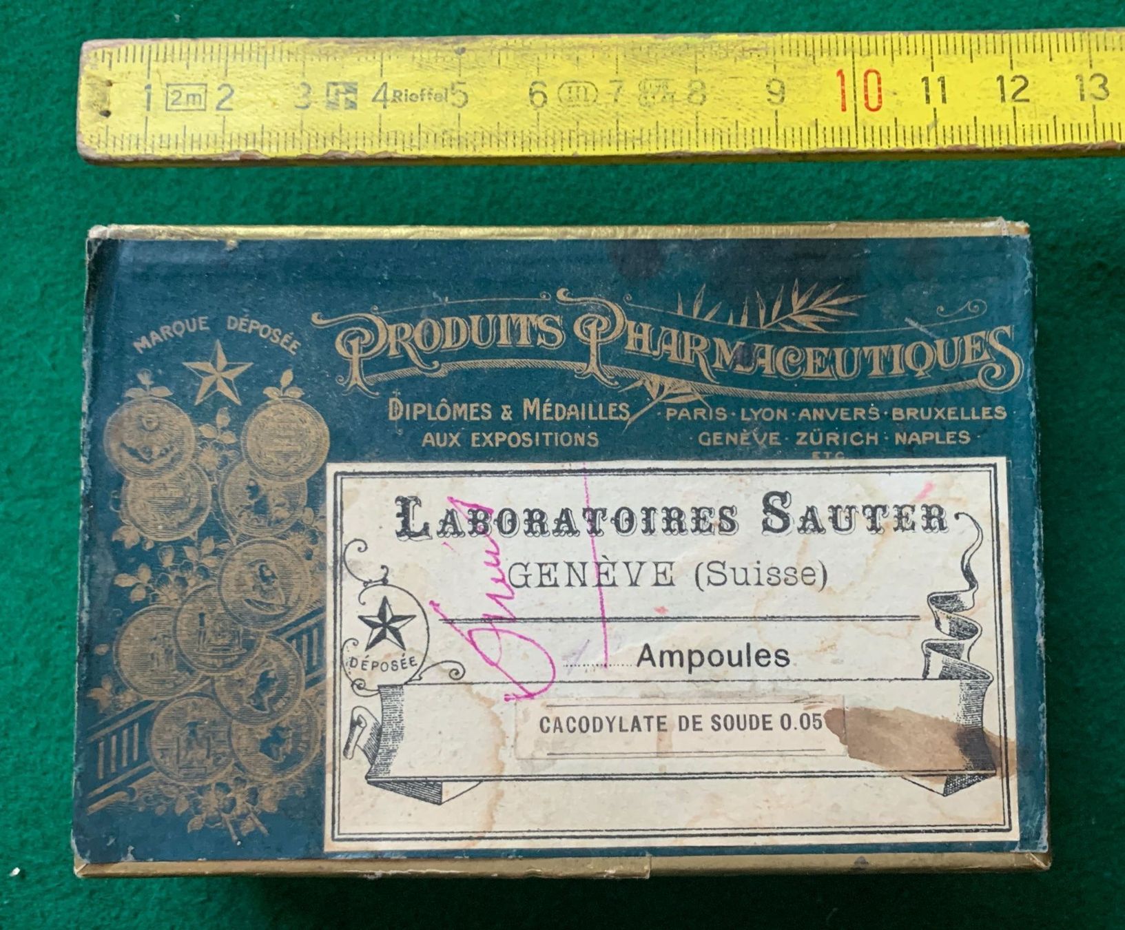 Dosen: Boîte ampoules Sauter 1925 – Gebraucht aus Chavornay von 4dphila 1