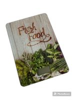 Küchenwaage Glas "fresh food"