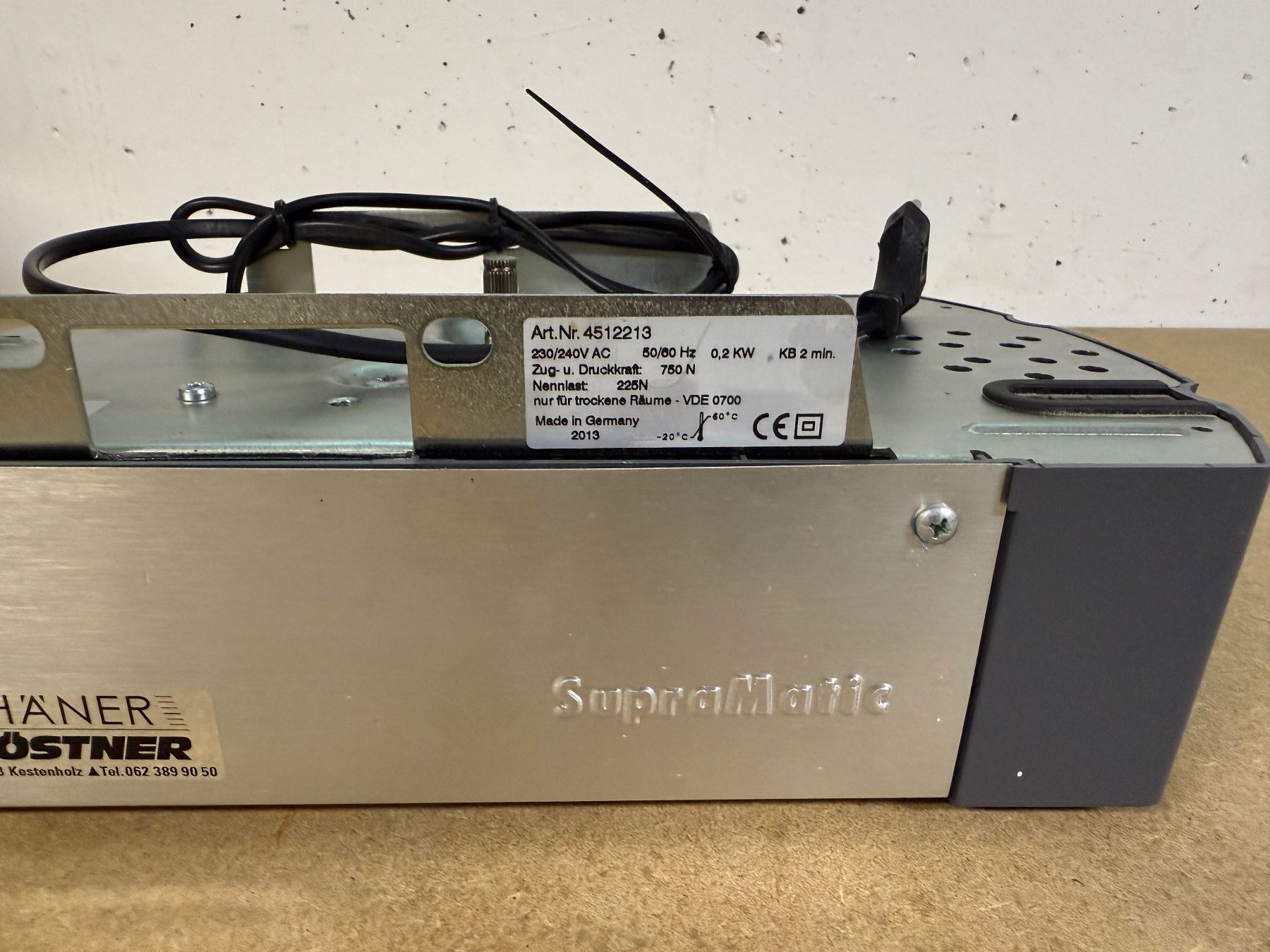 Hörmann Sonstiges Elektromaterial: Hörmann SupraMatic P3 Garagentorantrieb – Gebraucht aus Wolfwil von Inseider12 5