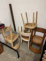 Set von 7 x Horgen Glarus Beizenstuhl.