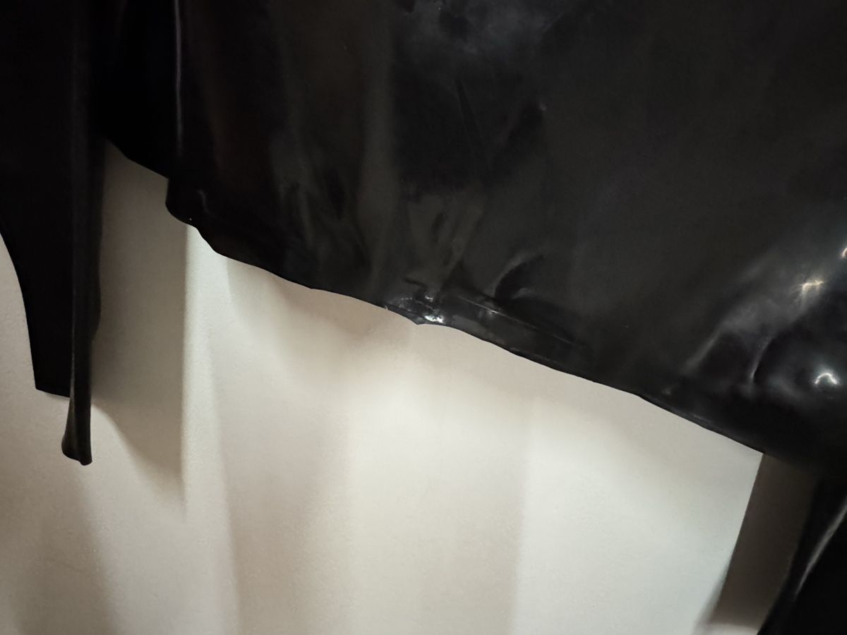 Camicette: Latex Bluse Schwarz – Usato da Meisterschwanden venduto da sim_2nwm 4
