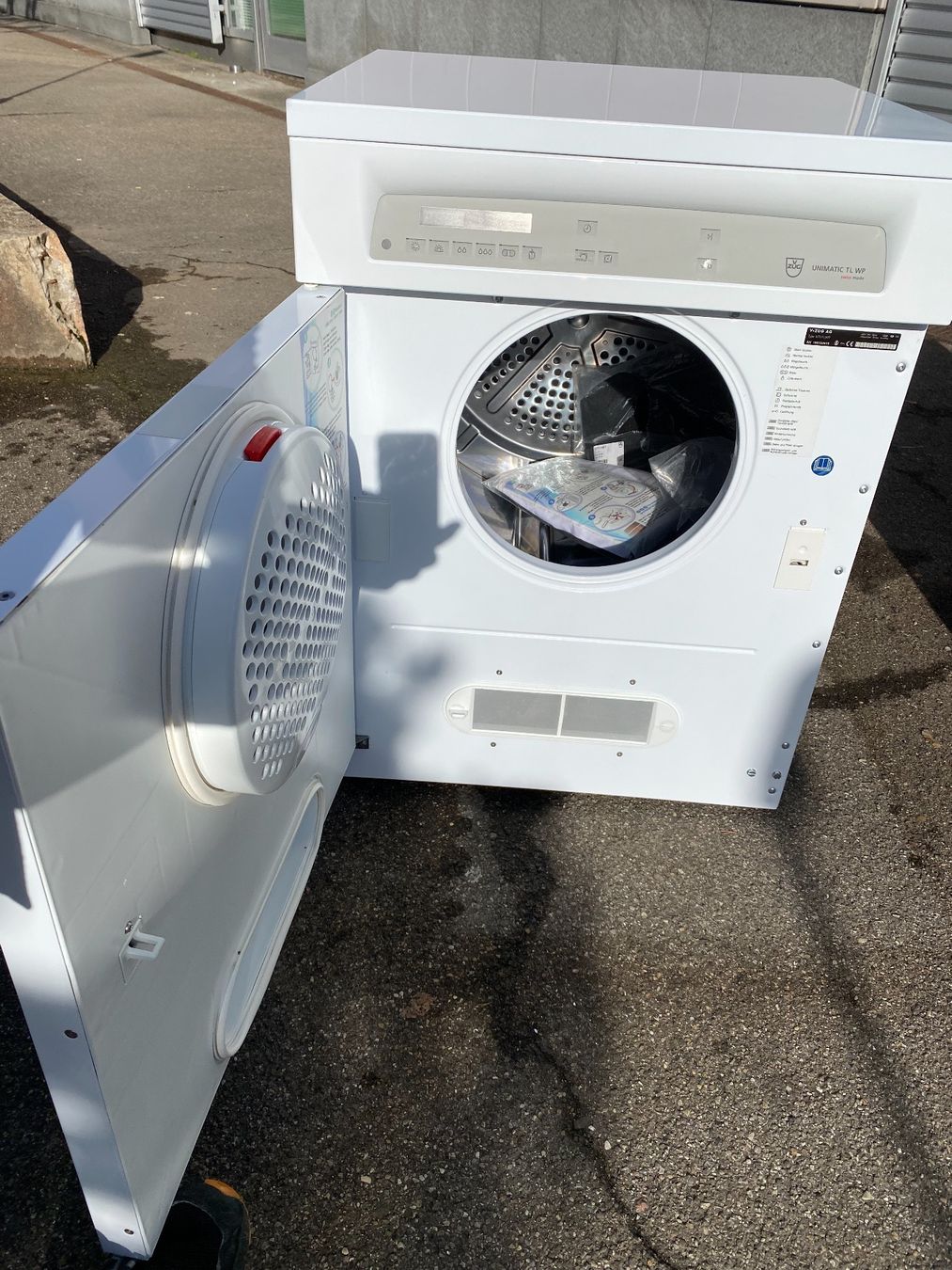 V-Zug Asciugatrici: V Zug Unimatic TL-WP Wastrockner – Usato da Dietikon venduto da ShopAgent8953 1