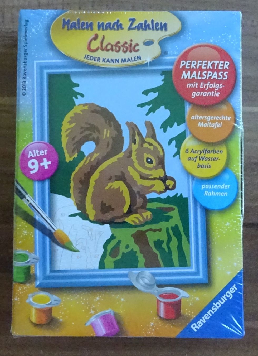 Ravensburger Giochi: Ravensburger 29580 - Eichhörnchen - Malen nach Zahlen, 8.5 x – Nuovo e nell'imballaggio originale da Wagenhausen venduto da FrauLang