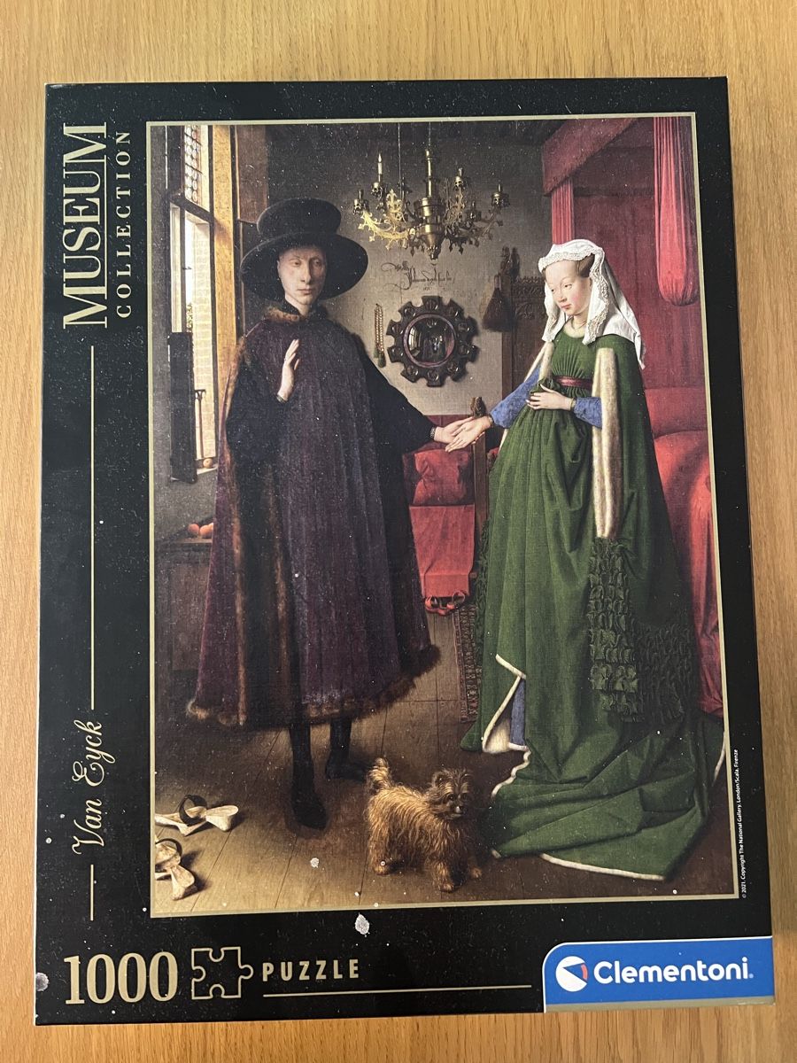 Clementoni Puzzles: Puzzle Clementoni  - Arnolfini Hochzeit - 1000 Teile – D'occasion à Winterthur par Wikingerlady