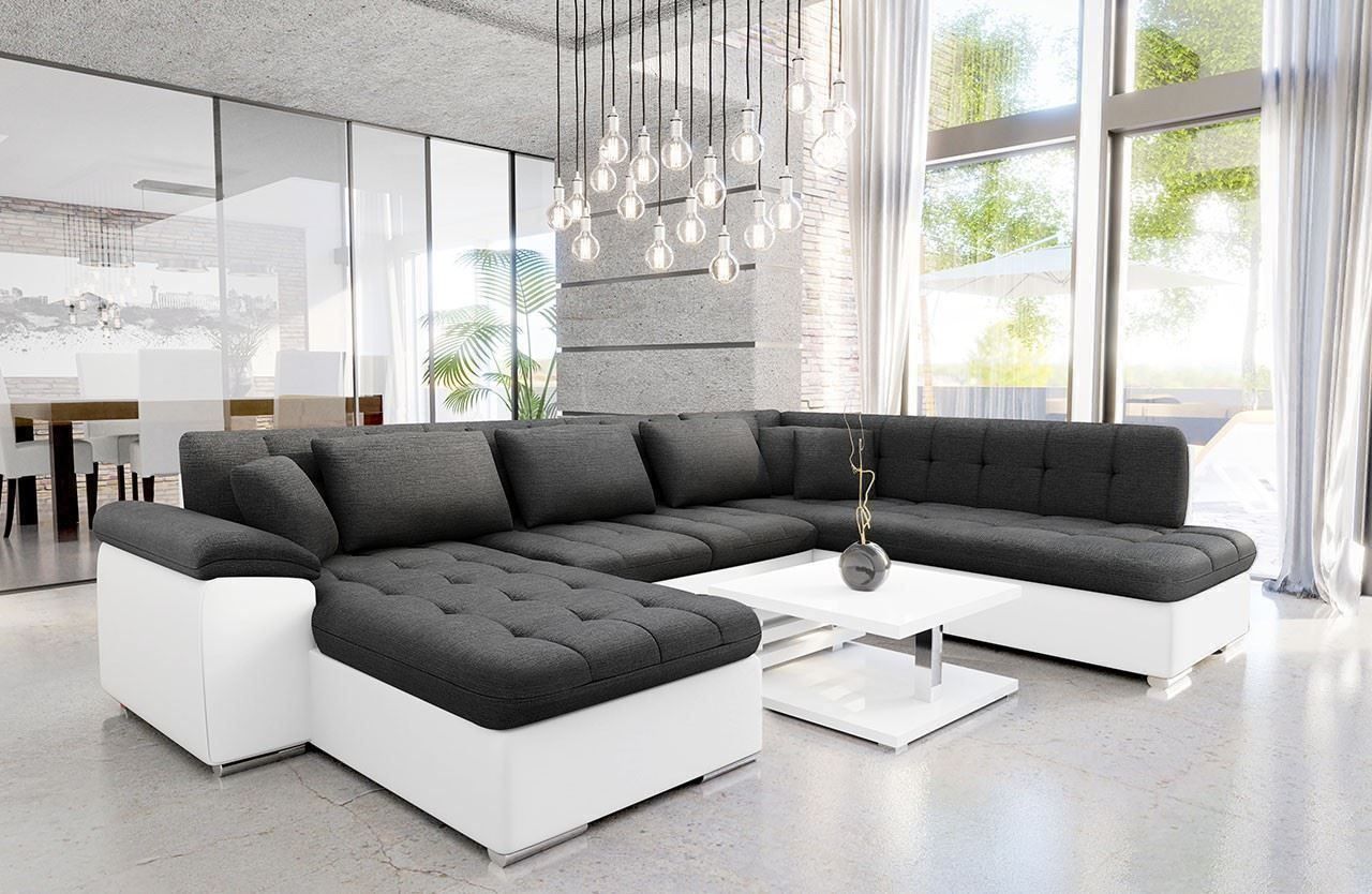 Divani: Wohnlandschaft Sofa Couch mit Bettkasten und Schlaffunktion – Nuovo e nell'imballaggio originale da Wallenwil venduto da toesstal-vertrieb
