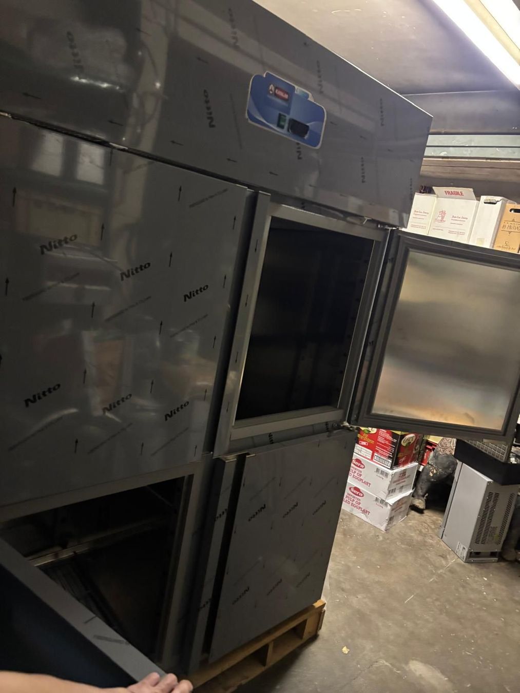Frigoriferi: Double Frigo professionnelle pour restaurant – Nuovo e nell'imballaggio originale da Neuchâtel venduto da Megas10 1