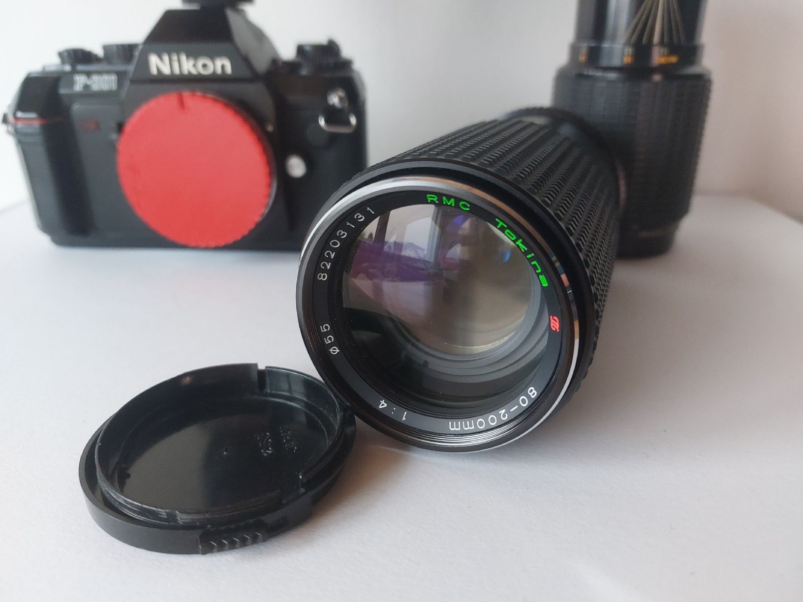 Nikon Fotocamera: Nikon F-301 + 2 Objektive und Flash – Difettoso da Schmitten FR venduto da losim1 1