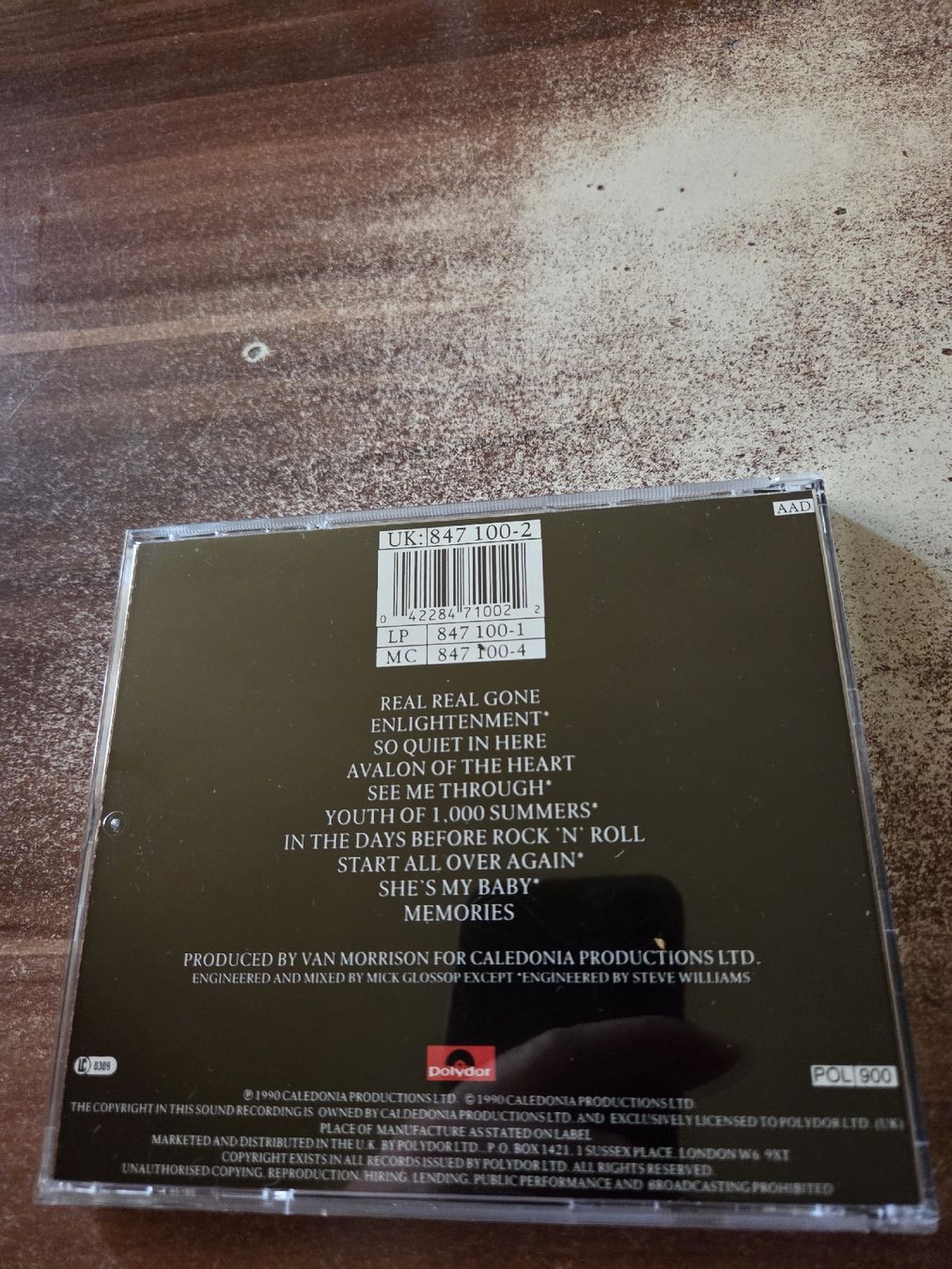 CD: Van Morrison  Enlightenment – Usato da Wattenwil venduto da Mage66 1