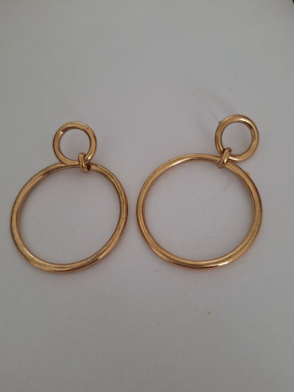 Orecchini pendenti & Orecchini a lobo: Vintage Creolen Statement Stecker – Usato da Kerzers venduto da ExpressoTerreno 1