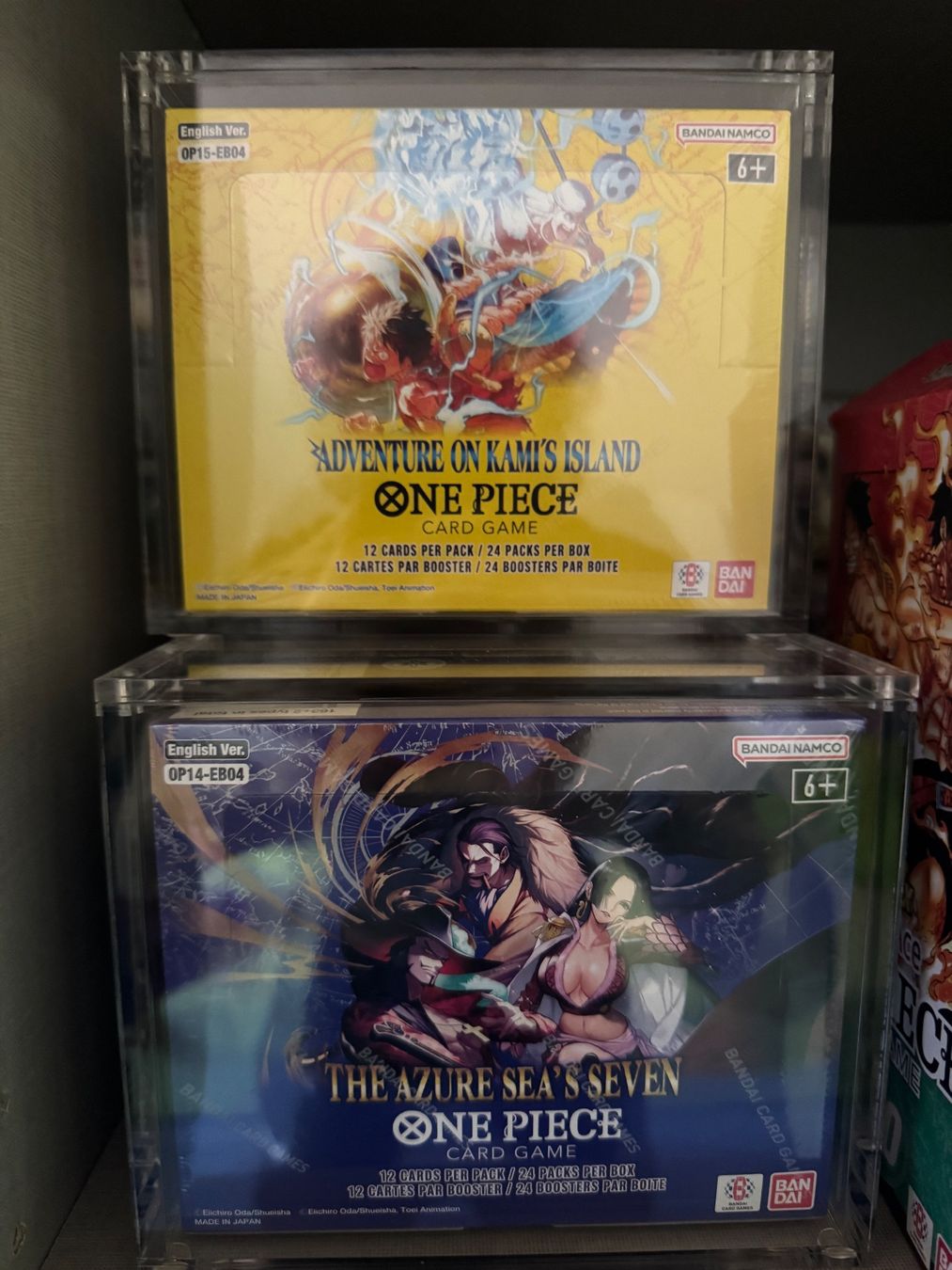 Bandai Carte collezionabili: One Piece diverse Displays mit Acryl Case – Nuovo e nell'imballaggio originale da Landquart venduto da cap_x6rl 1
