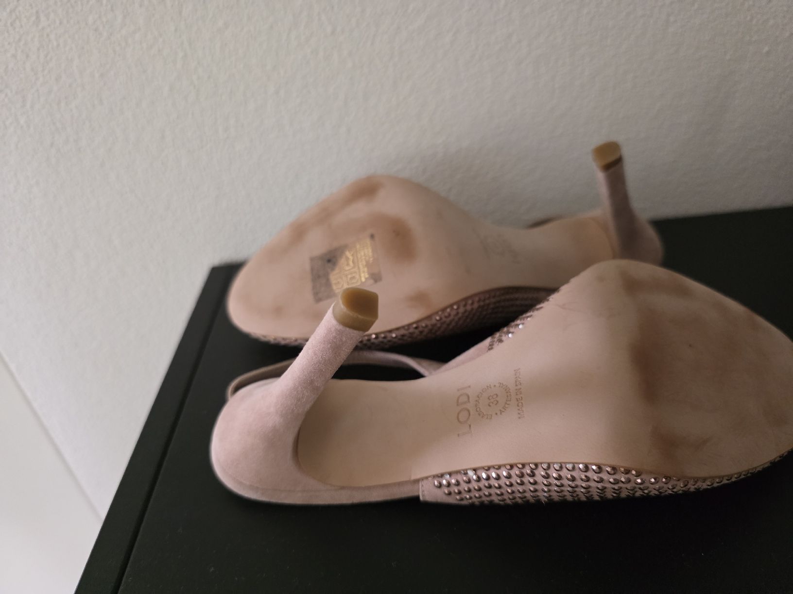 Scarpe da donna: LODI Slingpumps, Gr. 38, Rosé, mit Strass – Nuovo (secondo la descrizione) da Tuggen venduto da Emlui 2