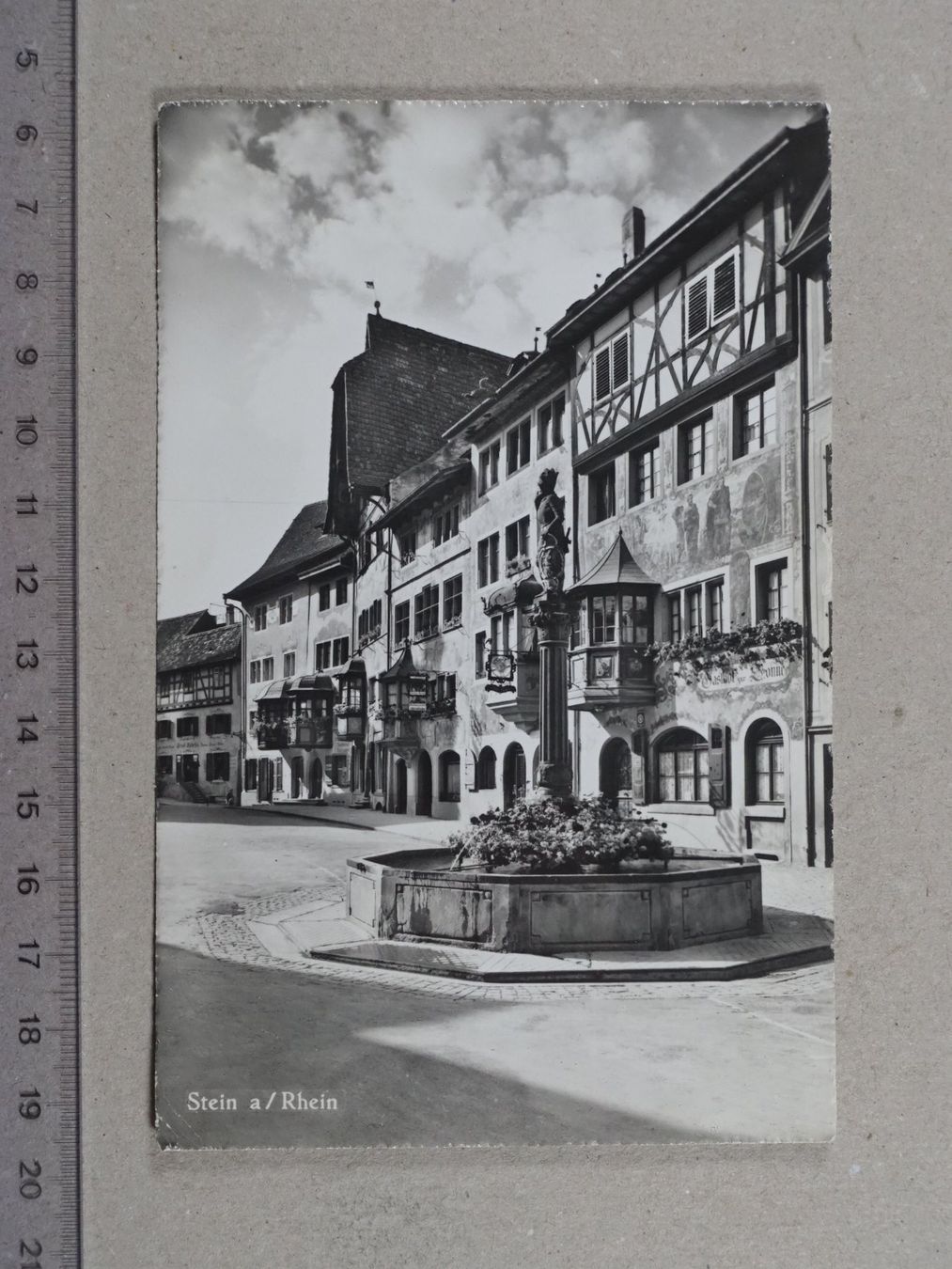Ansichtskarten: Stein am Rhein, 1957 – Gebraucht aus Lenzburg von fh1