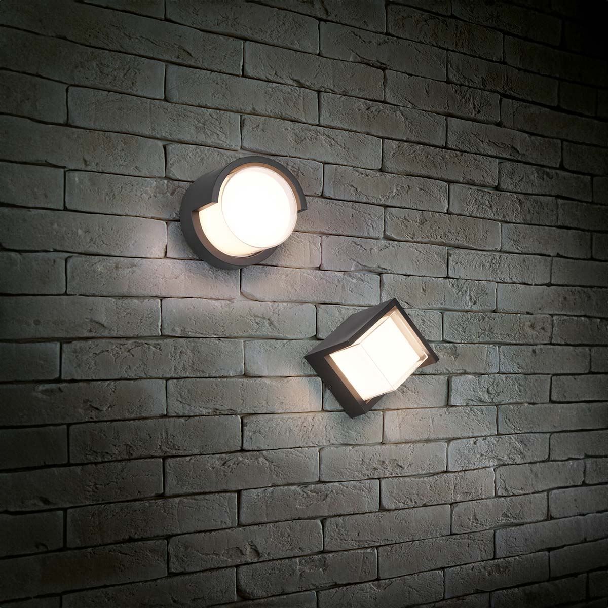 Lampade: LED Aussen Wandleuchte, 15 cm x 15 cm – Nuovo (secondo la descrizione) da Kreuzlingen venduto da Smart-Light 1
