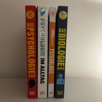 4er-Bücherbundle: DK – Biologie & Psychologie